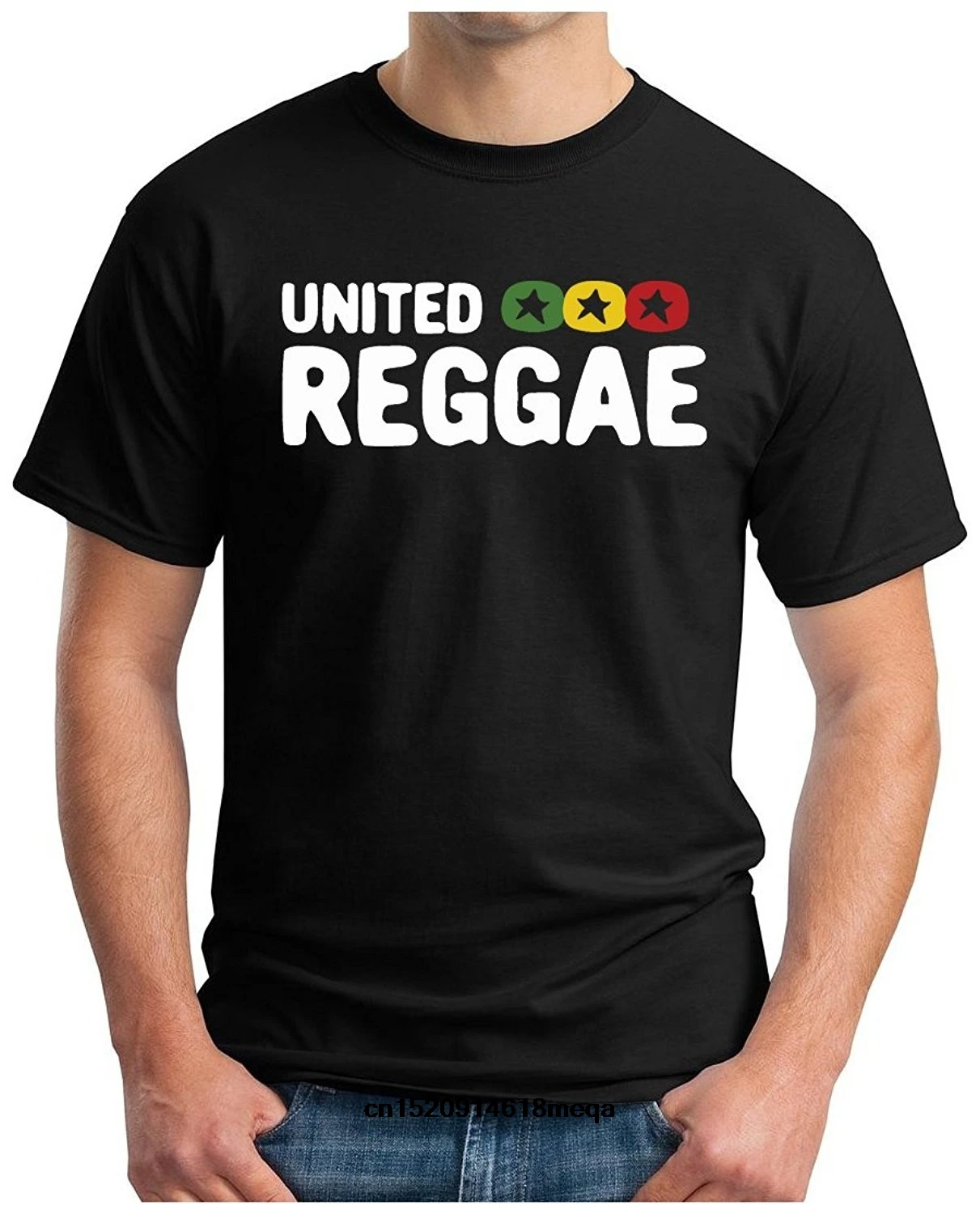 Gildan Юнайтед регги черный футболка корни RAGGA RASTA музыка СКА куш SWAG унисекс с