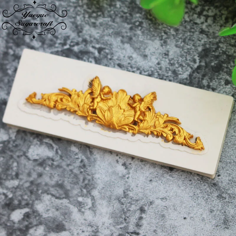 Yueyue Sugarcraft новейшая силиконовая форма Bayby для помадки инструменты украшения