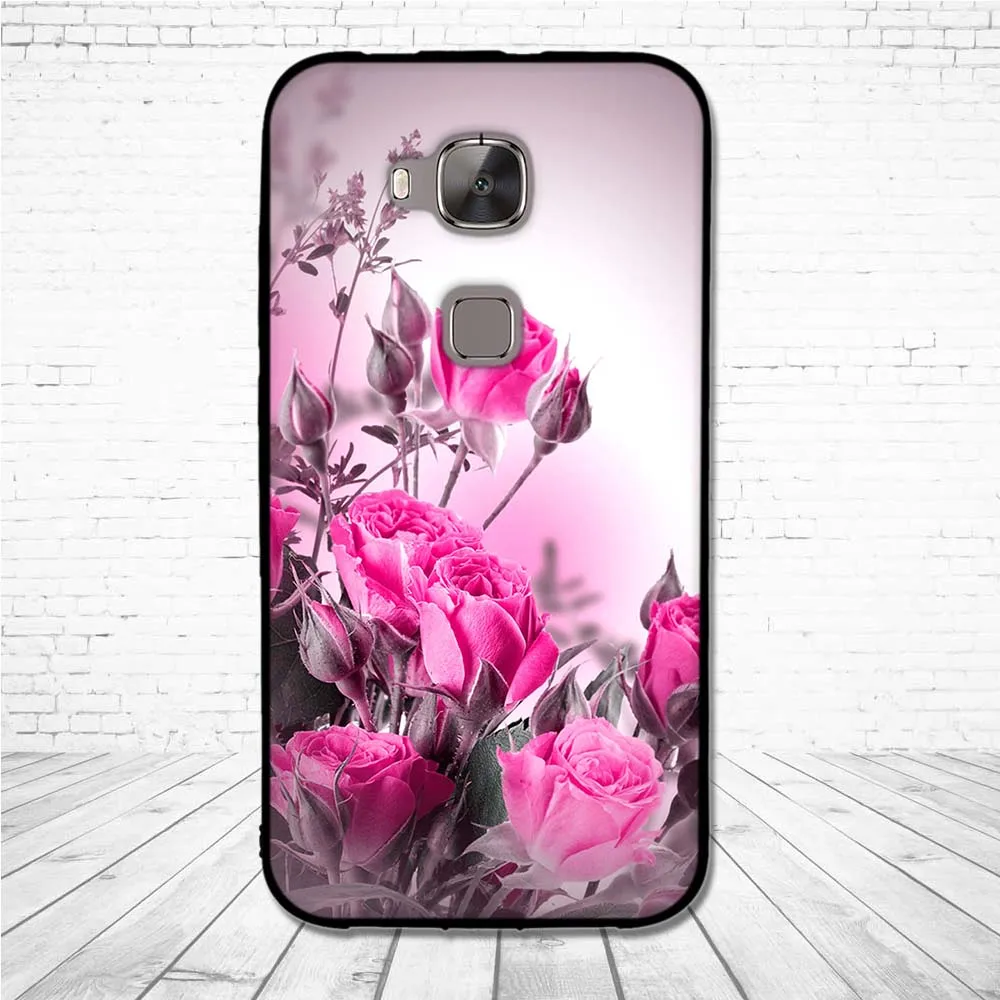 Чехлы из ТПУ для Huawei G8 G 8 мягкий силиконовый чехол накладка G7 Plus 3D рельефные Ascend GX8