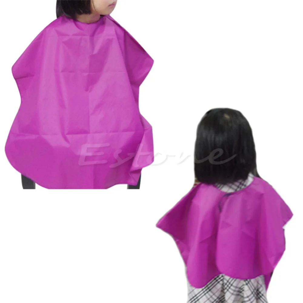 Детская накидка для парикмахерских водонепроницаемая ткань краска волос