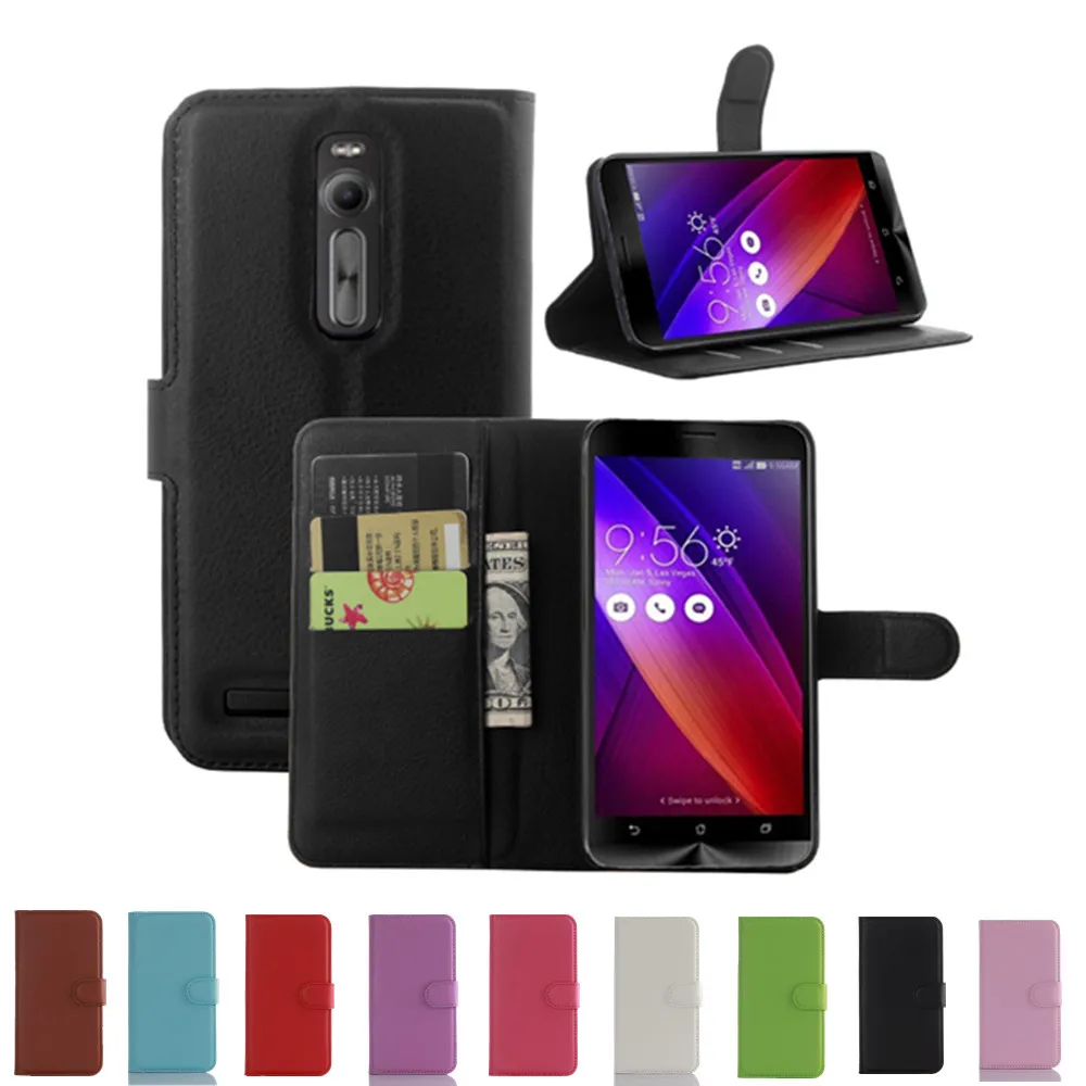 Стильный чехол-Кошелек из искусственной кожи для ASUS ZenFone 2 Zenfone2 ZE550ML ZE551ML с