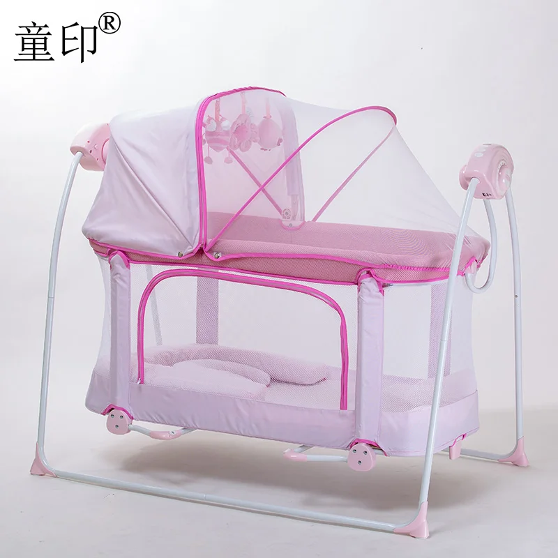 Электрическая подставка для новорожденных Babyqiner шейкер детей|rocking bed|newborn sleep bedcradle