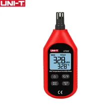 UNI-T UT333 мини-измеритель температуры и влажности внутренний наружный гигрометр перегрузка индикация блок преобразования ЖК-подсветка гигромет UNI-T UT333 мини-измеритель температуры и влажности внутренний наружный гигрометр перегрузка индикация блок преобразования ЖК-подсветка гигромет