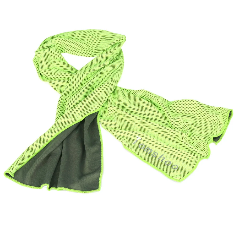 TOMSHOO 32*105 см спортивное полотенце мгновенное холодное облегчение тепла