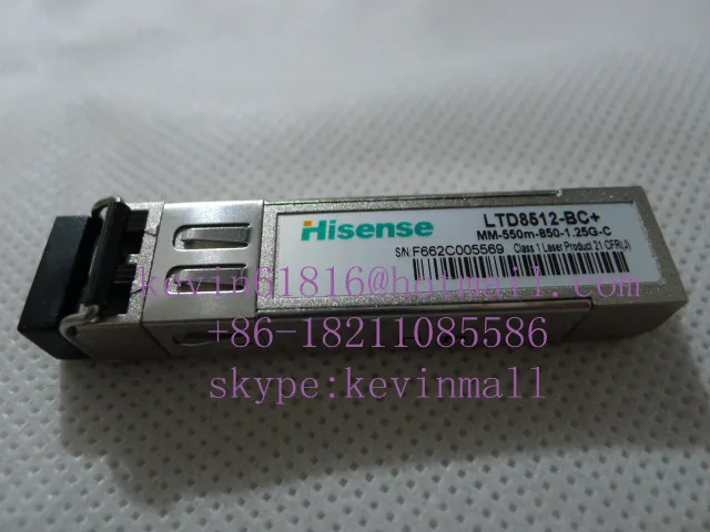 Hisense многорежимное волокно модульный SFP приемопередатчик 1 25G LTD8512 BC + с 2 LC портами