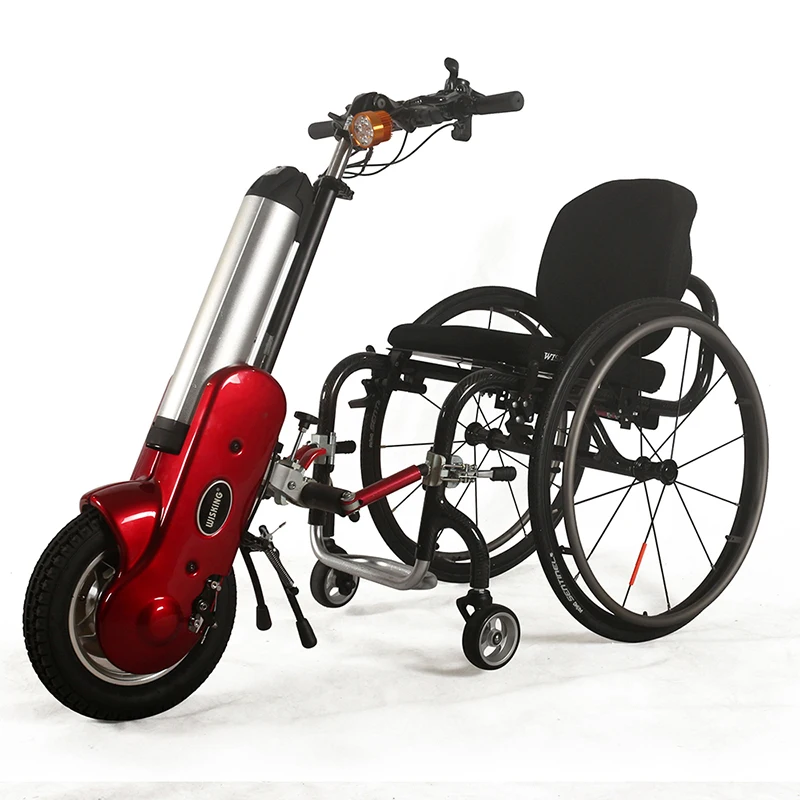Мощный электрический инвалидный колясок устройство handbike использовать со спортивными инвалидная коляска префикса