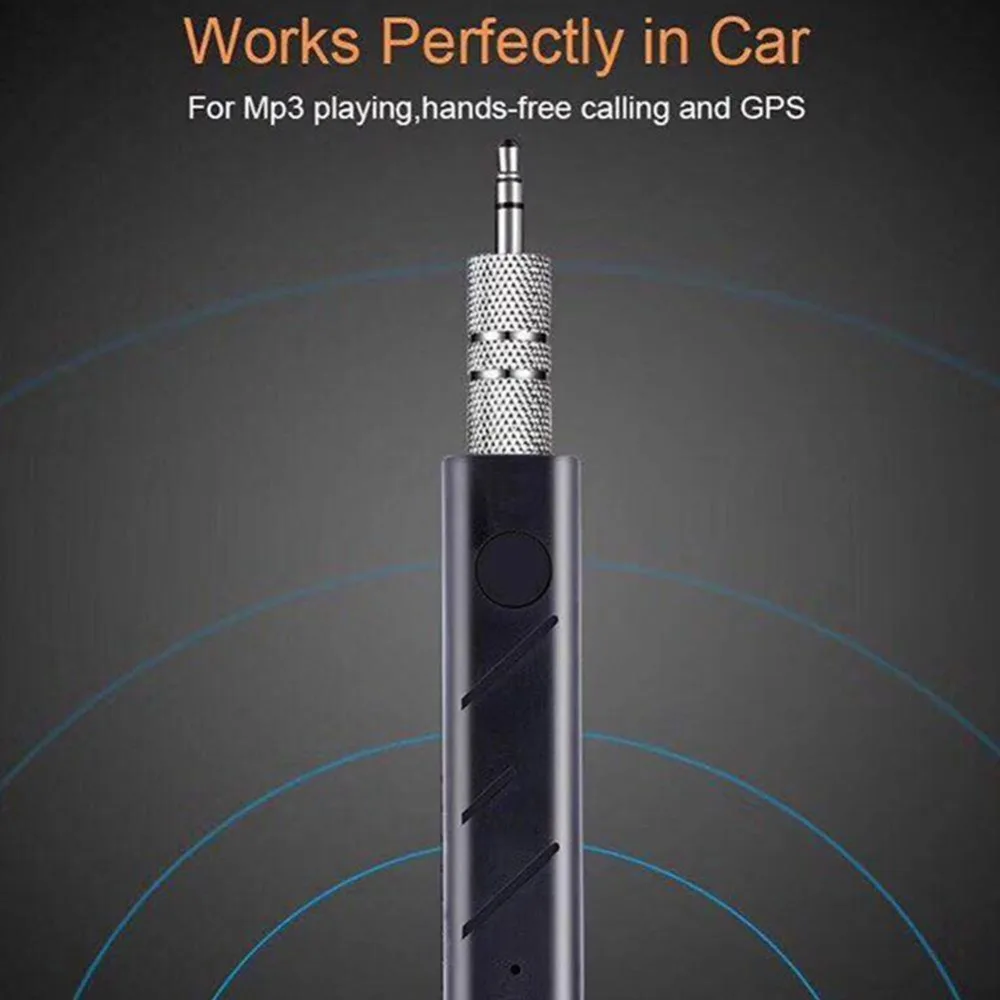 Bluetooth AUX мини аудио приемник Bluetooth передатчик 3,5 мм разъем для громкой связи Bluetooth автомобильный комплект Bluetooth аудио музыкальный адаптер