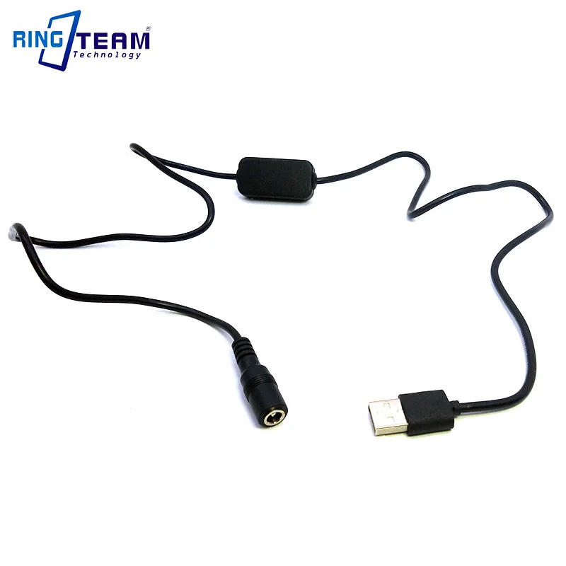 USB кабель питания гнездовой разъем 5 мм с 8 в регулятором для аккумулятора камеры