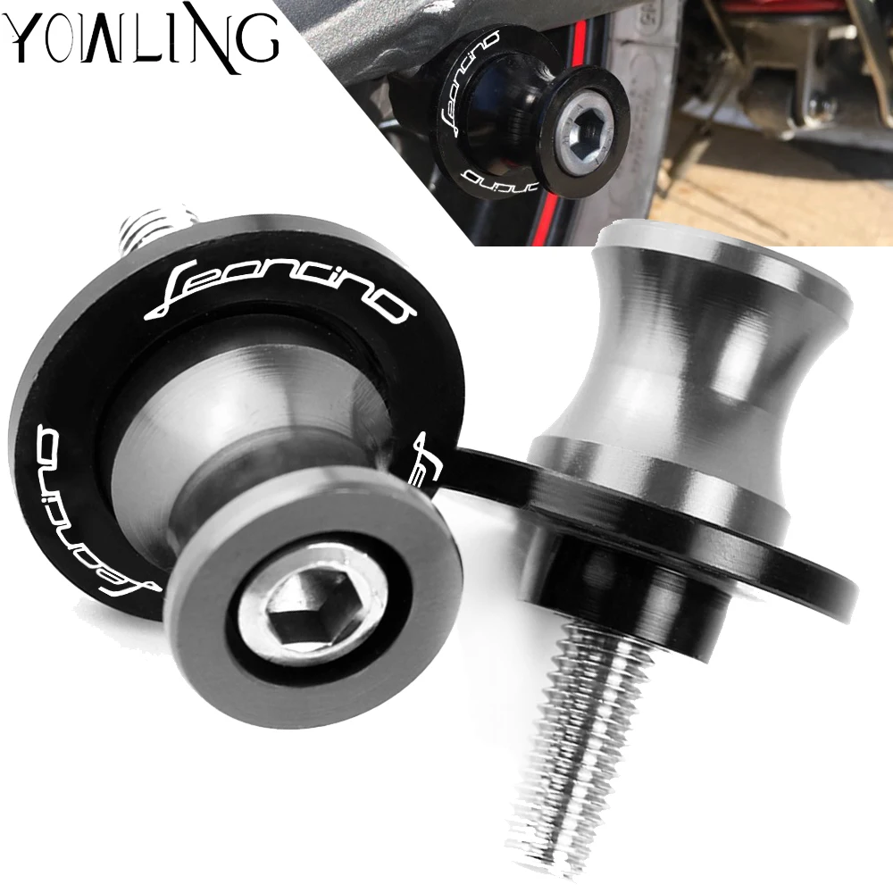 

2pcs M6 Motorcycle Swingarm Slider Spools stand screws For Benelli Leoncino 500 250 800 BJ500 TRK 502 BJ600 BN500 TNT 300 150