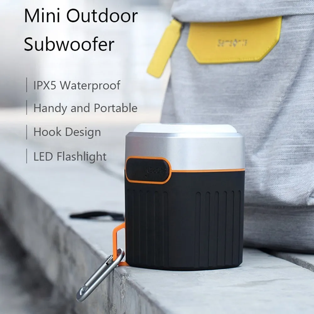 CHYI водонепроницаемый Bluetooth динамик открытый велосипед портативный сабвуфер бас