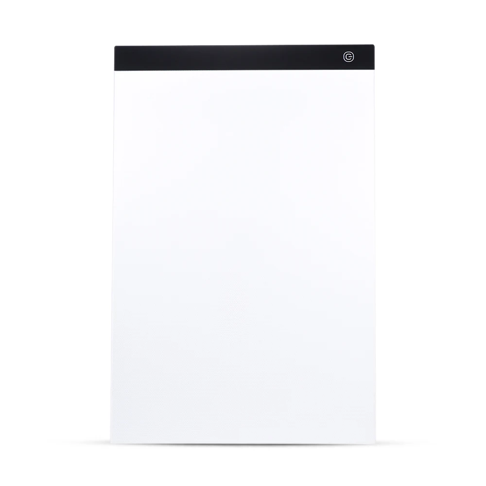 Ультра тонкий портативный светодиодный светильник A4 для рисования Настольный