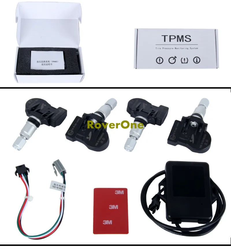 RoverOne TPMS автомобильный инструмент диагностики шин поддержка бар и PSI с мини-внутренним датчиком авто и эксклюзивный для наших автомобильных радио