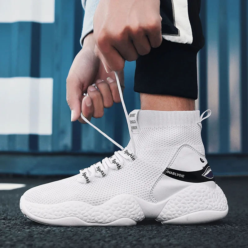 Всесезонная Мужская обувь Новая повседневная дышащая прогулочная из сетчатого