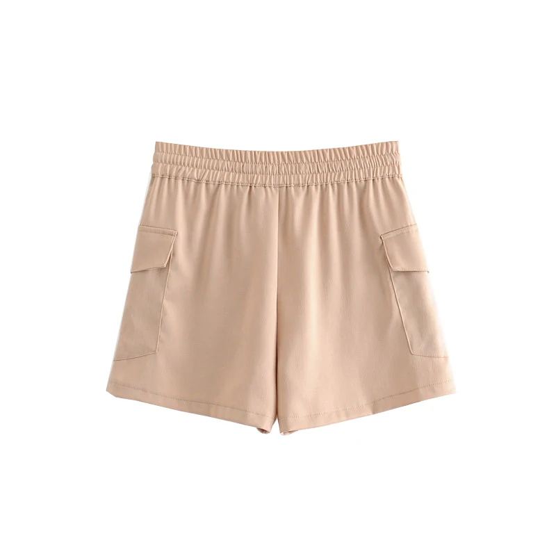 Винтажные шикарные шорты с мягкими карманами для женщин новинка 2019 короткие