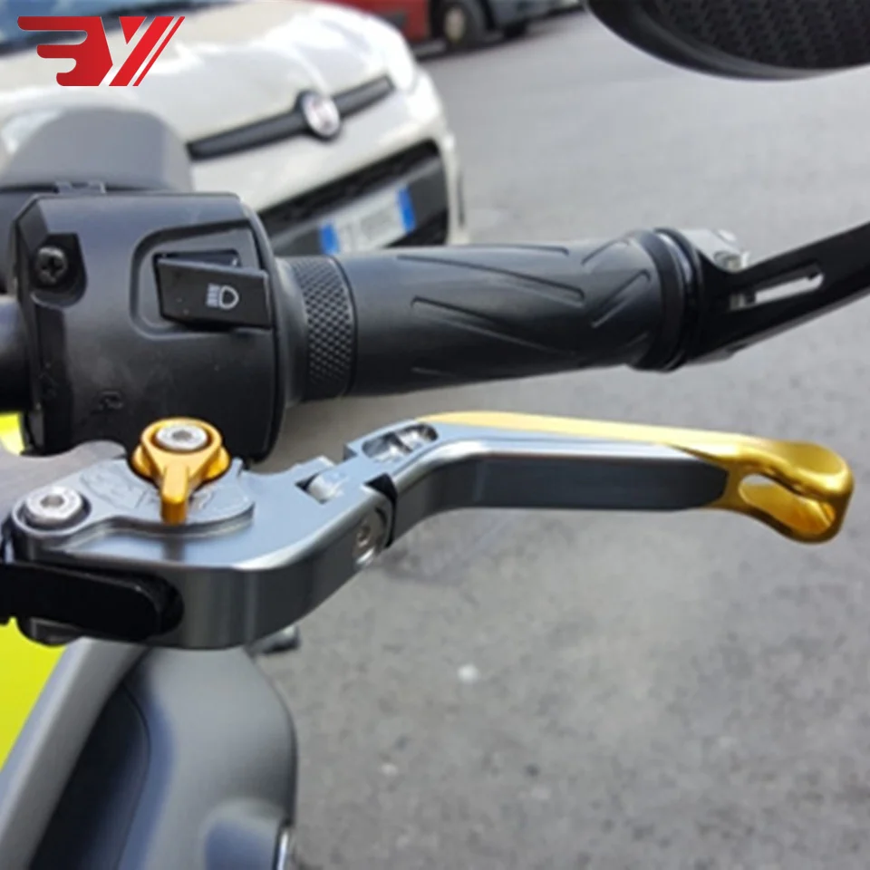 С логотипом мотоцикла для KYMCO AK550 AK 550 2017 2018 Алюминиевый Регулируемый складной
