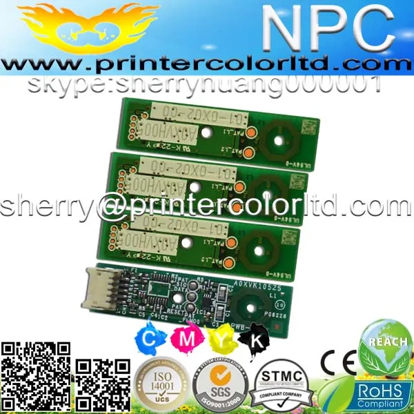 chip for Konica-Minolta DV311-K AOXV-W8D DV 311K 311CMY DV-311-CMY DV311 YAOXV O3D A0XV-WKD imaging photocopier development unit |