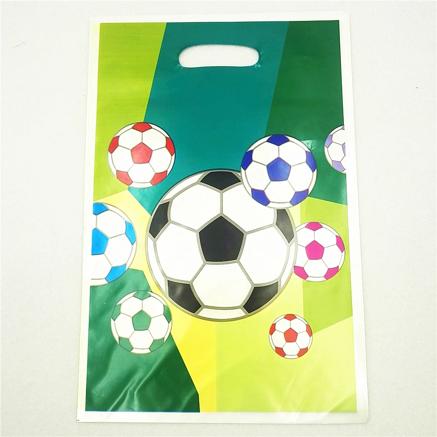 6 шт./компл. Детские принадлежности для дня рождения Футбольная Подарочная сумка