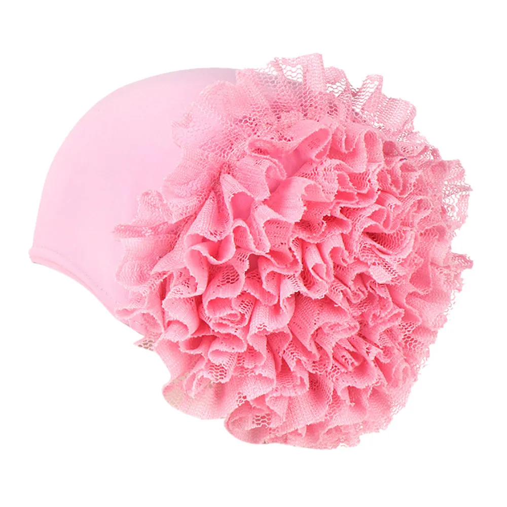 Pink Индийские мусульманские женские шапки для женщин платок тюрбан химиотерапия обертывание шапки для дам девочек Рак головные уборы при химиотерапии - Цвет: Pink