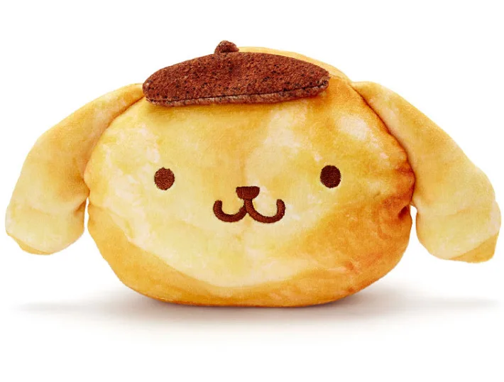 Pompom Purin Милый маленький кошелек Cinnamoroll с помпоном, пёс, кероппи, лягушка, хлеб, голова, маленькая сумочка для монет, Мультяшные мини-кошельки для женщин, девочек, детей - Цвет: Pompom Purin