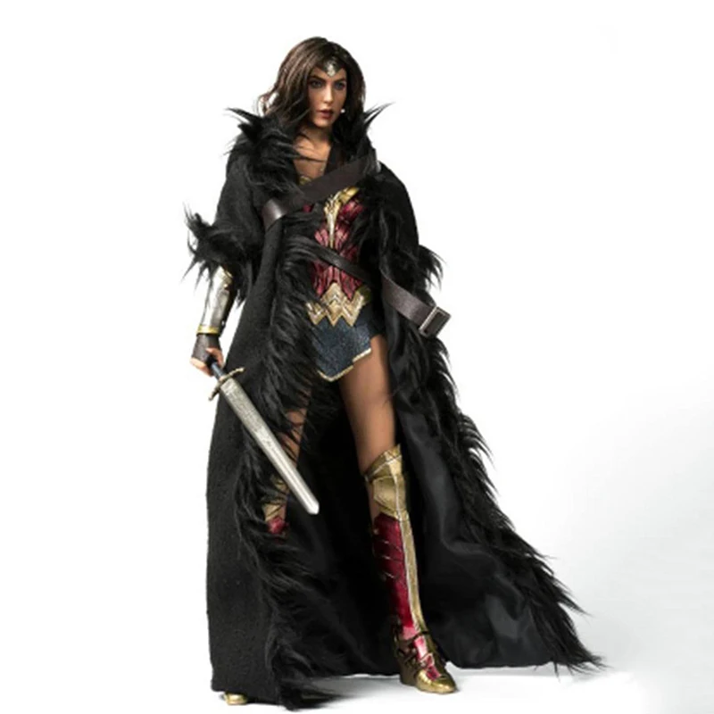 Масштаб 1/6 модель черного плаща и пояса Gal Gadot для тела 12 дюймов|1/6 scale|scale 1/6body models |