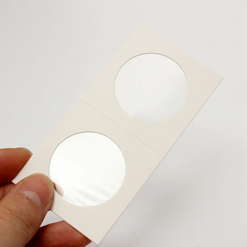 50 шт./компл. Защитная монета Бумага зажим для сбора денег Пенни хранения Чехол штамп 17,5-40 мм Размеры монетницы крышка чехол для хранения
