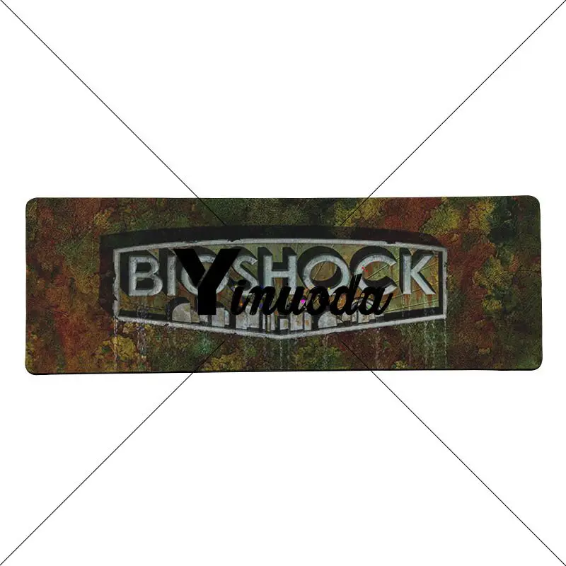 Yinuoda мой любимый логотип BioShock силиконовый большой/маленький Коврик Для Мыши