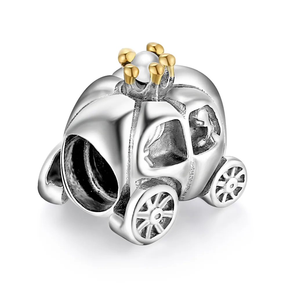 Jewelrypalace Винтаж автомобиль очарование Бусины Браслеты 925 серебро|sterling silver charms|silver