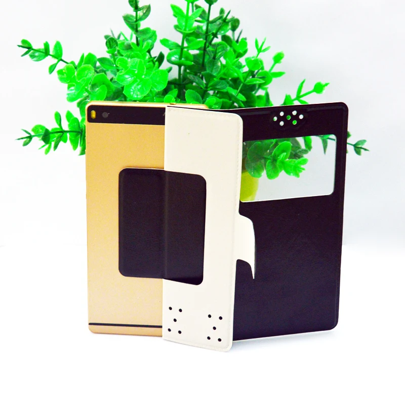 Hot Sale Single View Window Universal Flip PU Leather Case Cover For Laaboo W01 Smart Phone In Stock K3-1 |