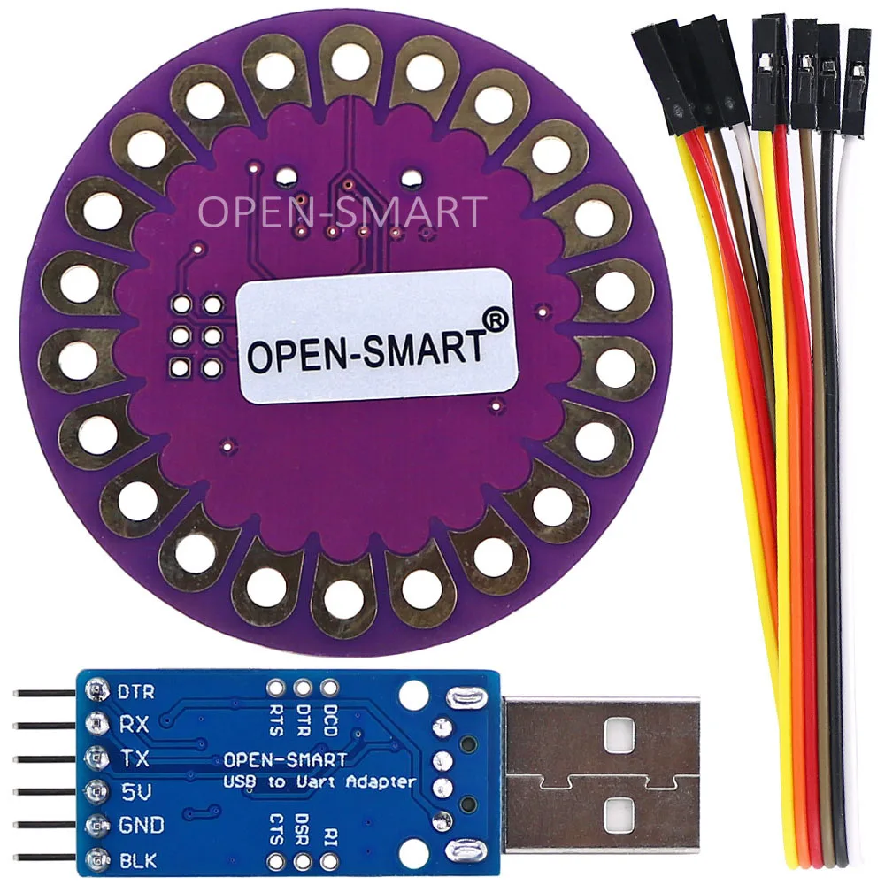Lilypad ATmega328P носимая макетная плата+ CH340G USB к ttl программатор модуль для Arduino