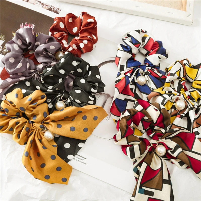 Новинка веревка для волос держатель хвоста резинки с бантом аксессуары