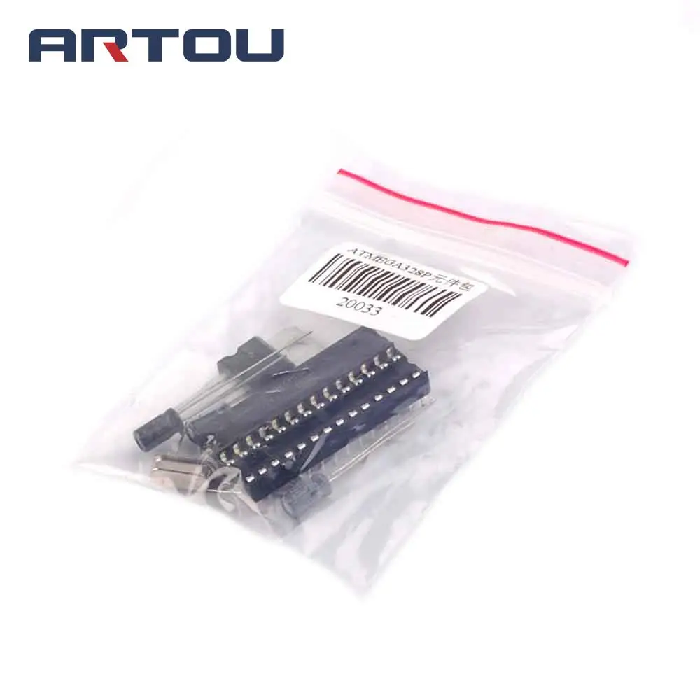 ATMEGA328P-PU загрузчик + DIP-разъем комплект кристаллов 16 МГц | Электронные компоненты и