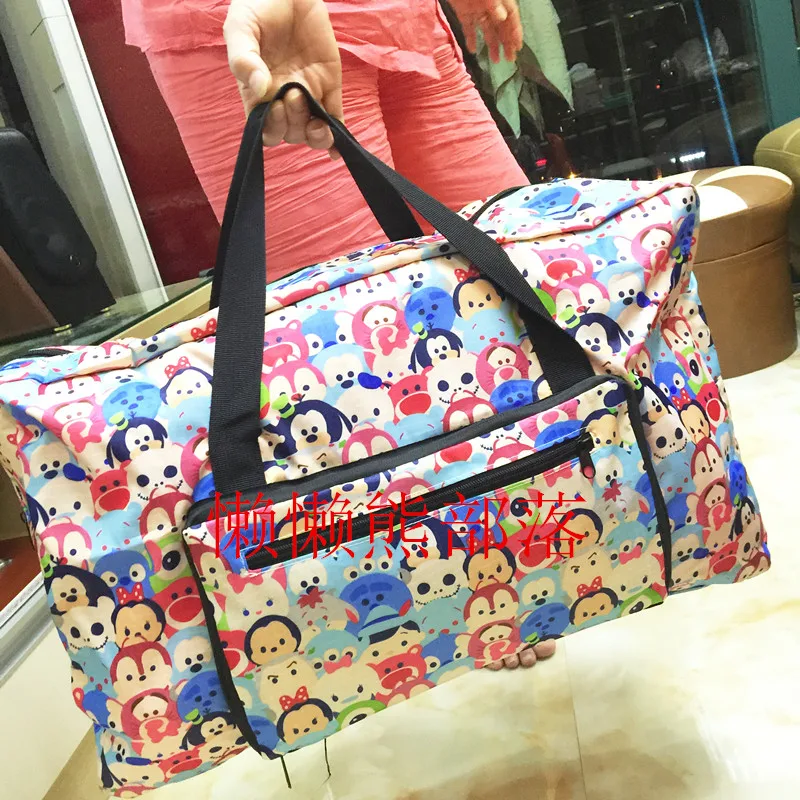 see chart IVYYE, 1 шт., 52 см, Doraemon, модная, аниме, переносная дорожная сумка, многоразовые, Tote, складные сумки, сумка для багажа, сумки для хранения, Новинка - Цвет: see chart