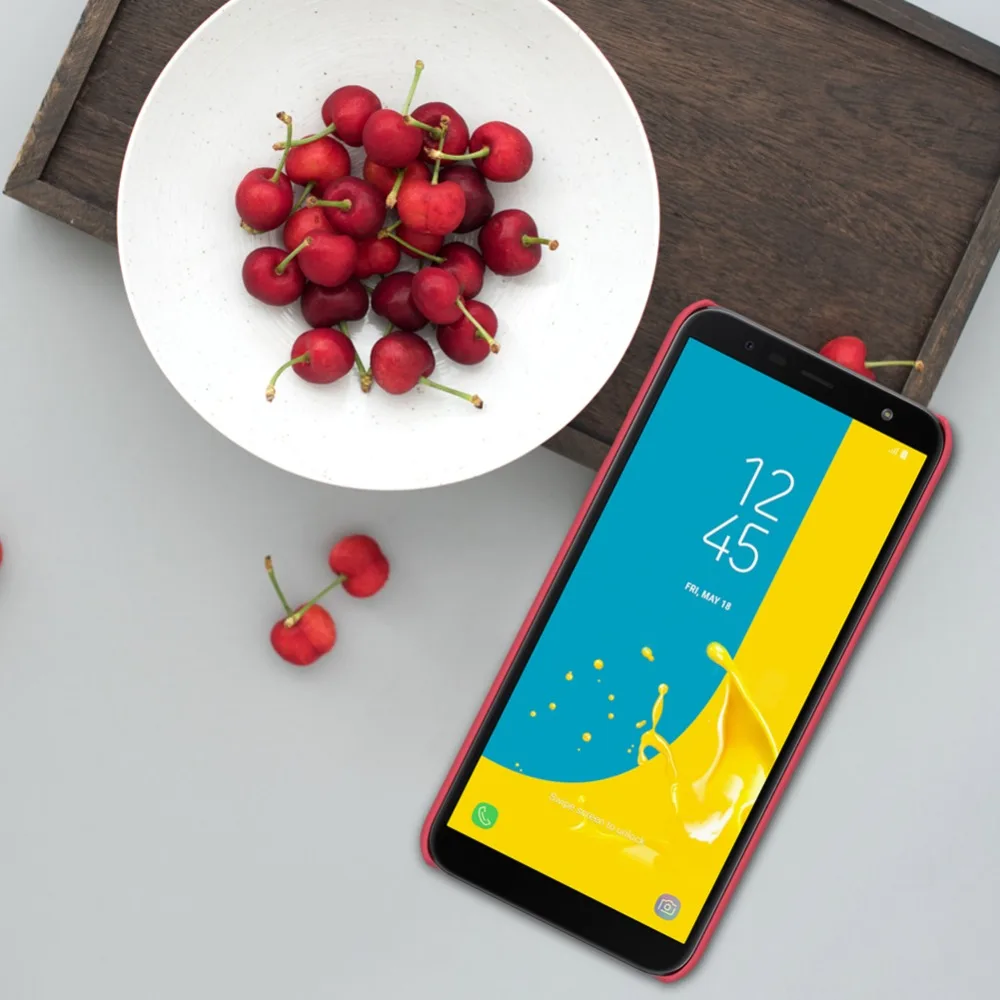 Для samsung Galaxy J6 Plus чехол J6+ J6 Prime Nillkin матовый пластиковый ПК Жесткий чехол s матовая задняя крышка Защитный корпус для телефона coque