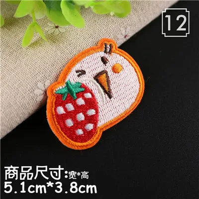 TYPE L 10PCS 10 шт./лот, недорогие маленькие нашивки в виде цветка, жука, звезды, радуги, железные нашивки для одежды, DIY, аксессуары для аппликации, милые тканевые наклейки - Цвет: TYPE L 10PCS