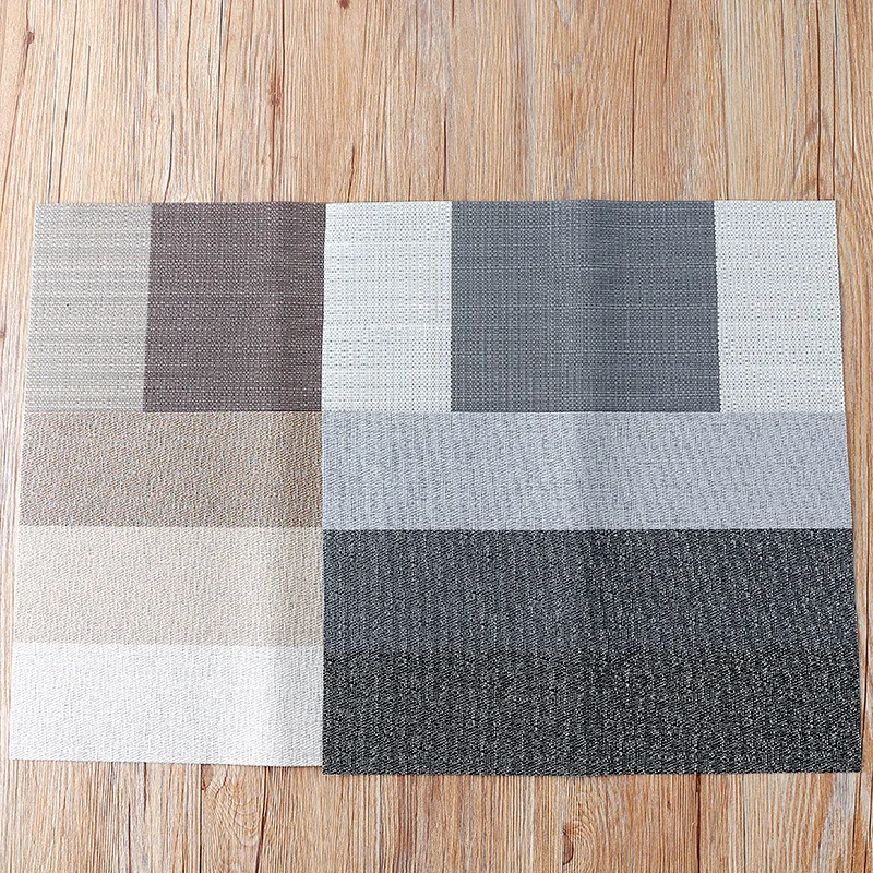 4 шт./лот салфетка под столовые приборы ПВХ коврик для обеденного стола дисковые