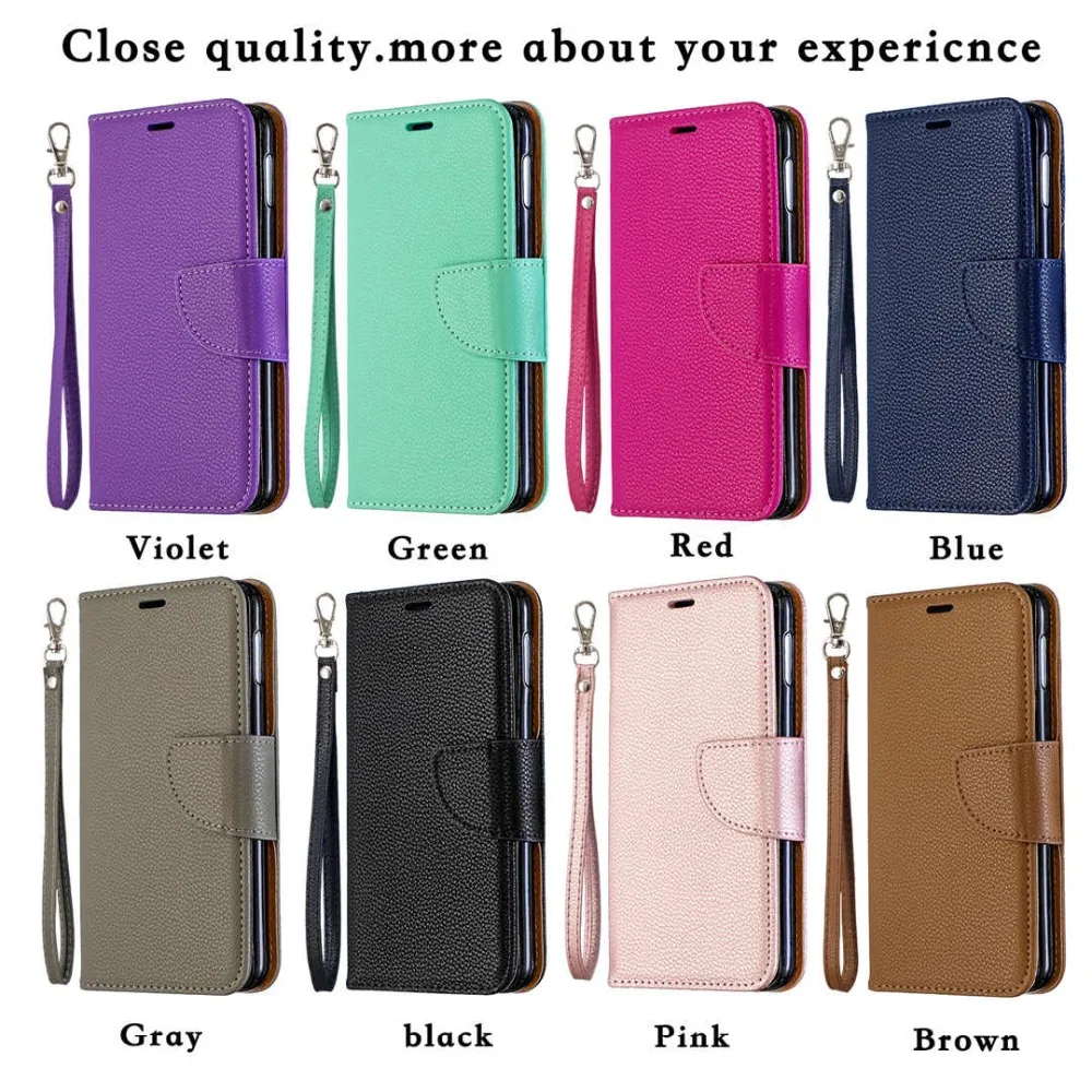Кожаный чехол кошелек с откидной крышкой для Samsung Galaxy S10E S10 S9 Plus M30 M20 M10 A70 A50 A40 A30 A20