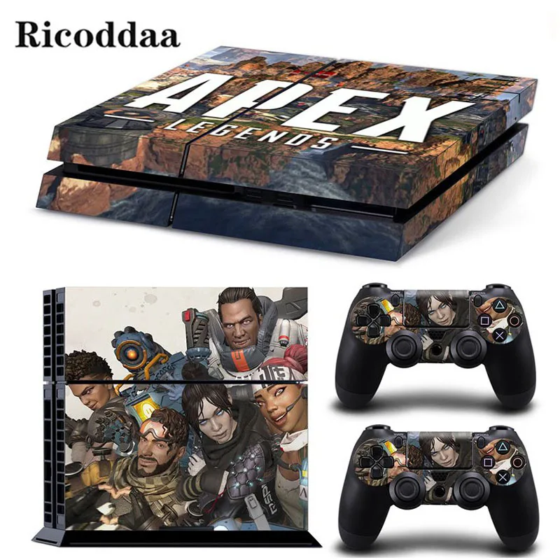 Наклейка с мультяшным дизайном для PS4 наклейки консоль контроллер чехол PlayStation4