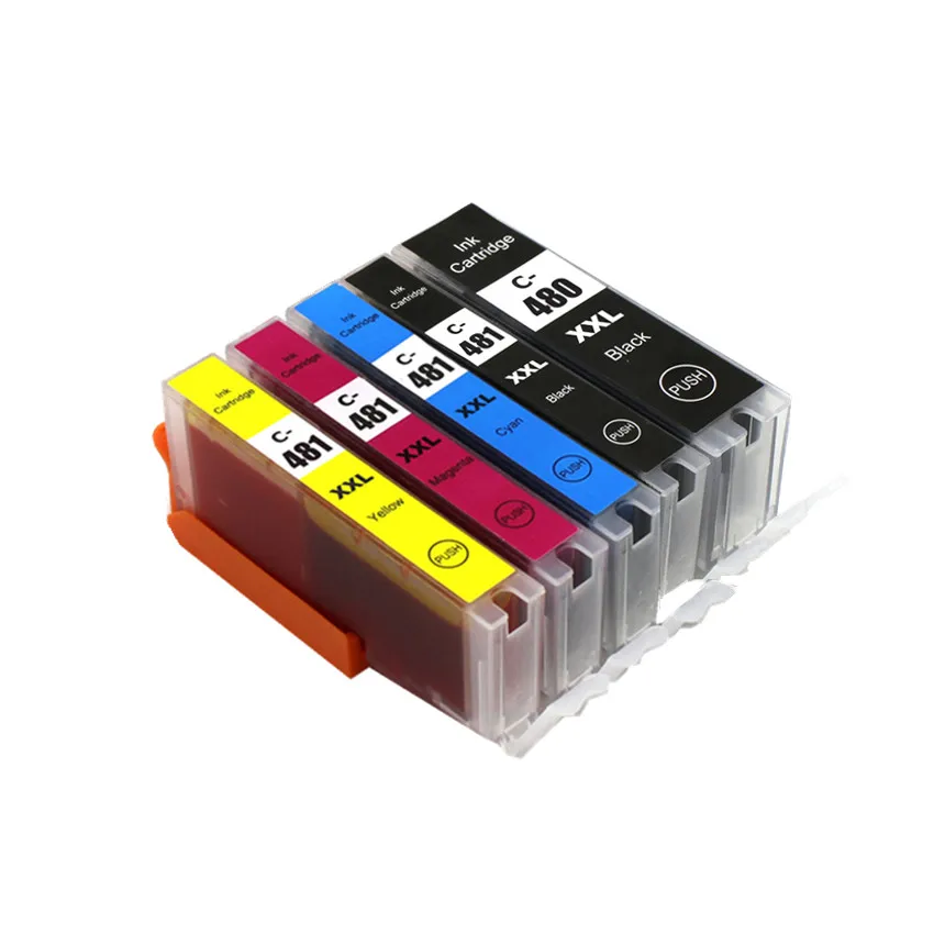 Чернильный картридж PGI-480 совместимый с PGI 480 CLI 481 XXL для CANON TS6240 TR7540 TR8540 TS6140 TS8140 TS9140