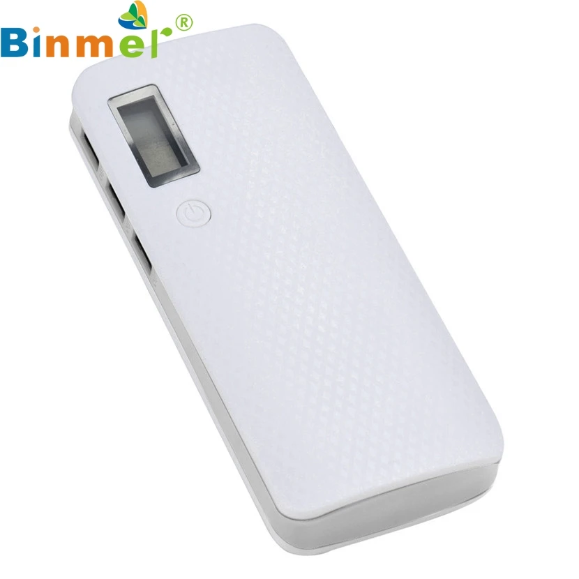 Binmer 3 Порты usb 5V 2A 5x18650 Мощность банк Батарея коробка Зарядное устройство для iPhone