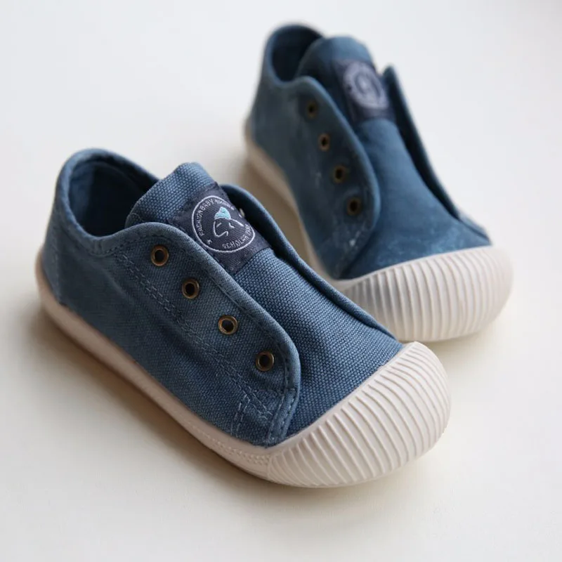 Новинка 2017 года бренд обувь для детей мода девочек парусиновая плоской подошве