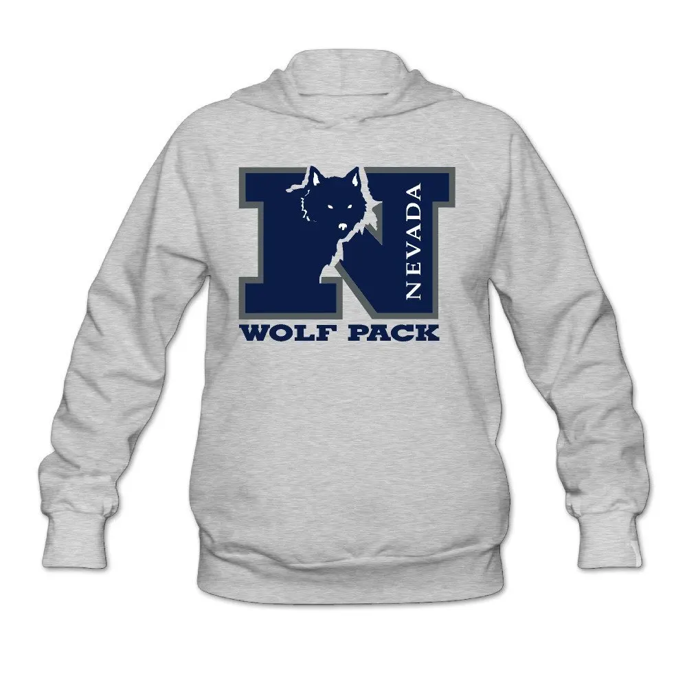 Женский Университет Невады Swea Золы Новинка DIY Печати С Капюшоном Кофты|university