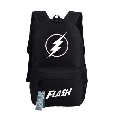 09 Новые комиксы флэш Школьный Рюкзак Bookbag унисекс на плечо дорожные сумки модные повседневные сумки подарок - Цвет: 09