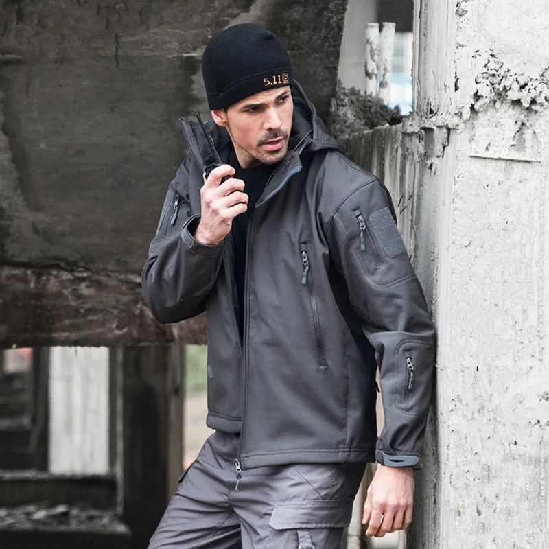 

V5.0 soft shell jacket fleece windproof waterproof warm Jacket