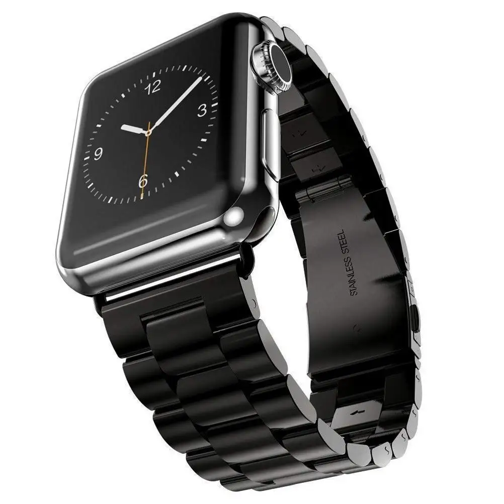 Металлический ремешок Correa для Apple Watch Series 1 2 3 4 умный фитнес-браслет 38 мм 42 мм Pulsera ремешок смарт-Аксессуары