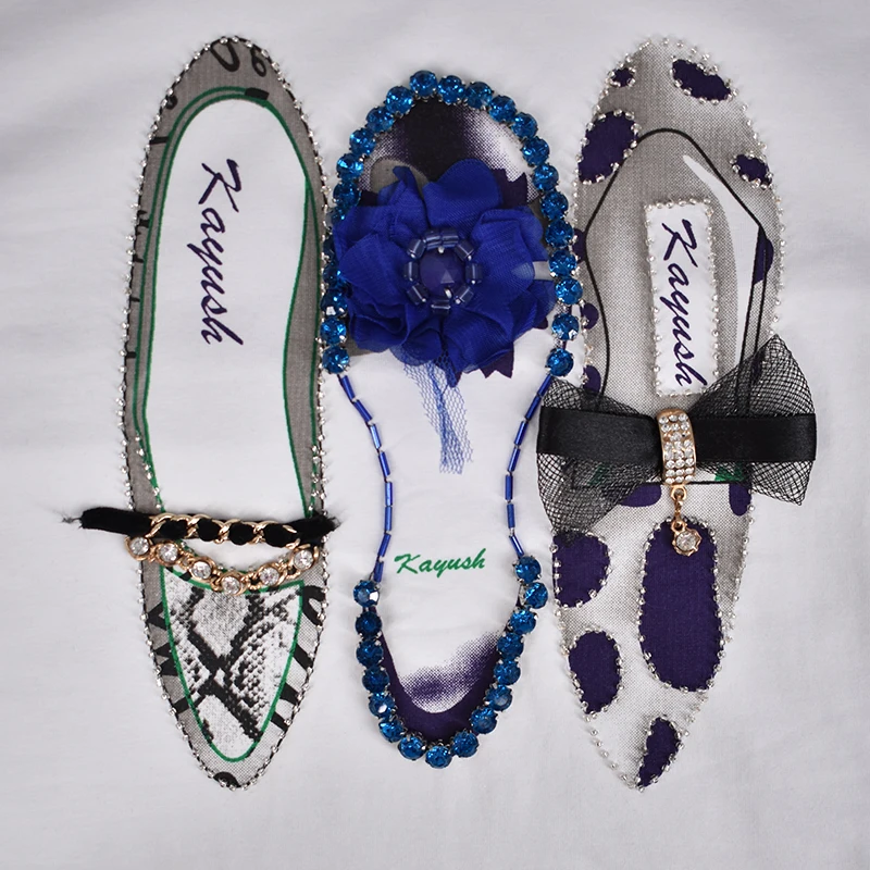 Новые 2016 женские футболки с коротким рукавом 3D 3 летние туфли слипоны принтом