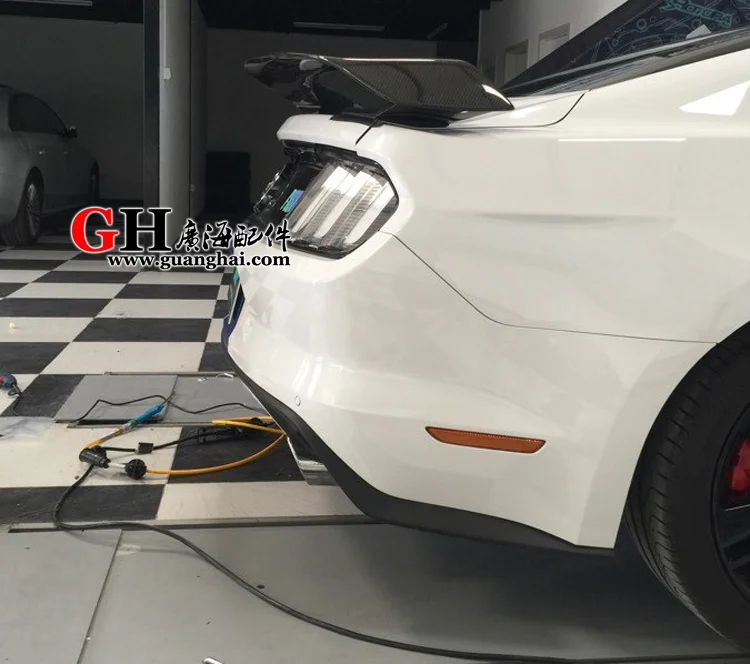 Подходит для Ford mustang GT350R 2015 задний спойлер из углеродного волокна