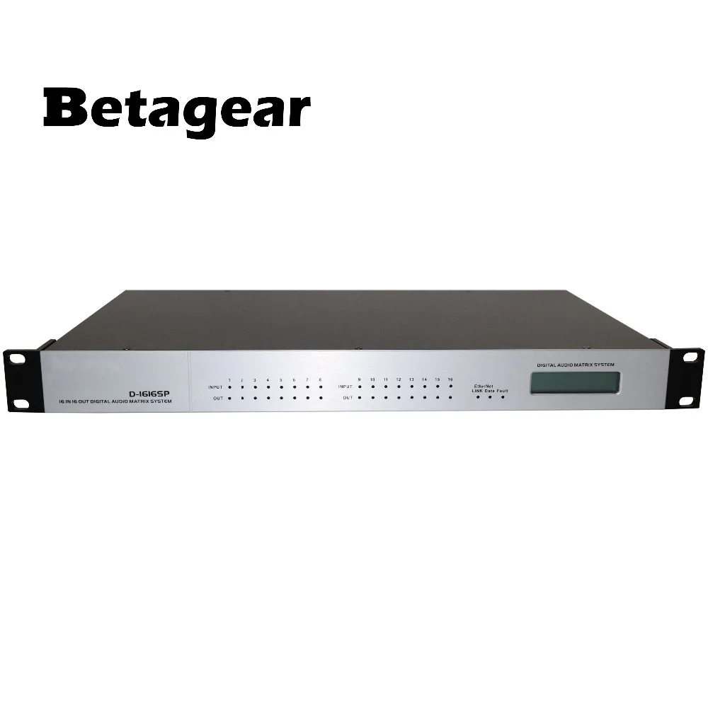 Betagear цифровой аудио матричный процессор DSP 16X16 DSP цифровой сигнальный процессор 100-240 вольт DSP матричный цифровой звуковой процессор