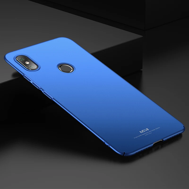 Чехол для Xiaomi Redmi Note 6 pro брендовый ультратонкий противоударный чехол Msvii xiaomi чехлы