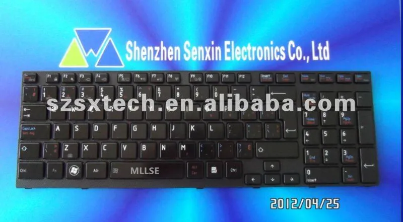 100% новая черная глянцевая клавиатура NSK-TQ1GC 2 м 9Z.N4YGC.12M PK130CX1C28 Канада для Toshiba A660 A665 -