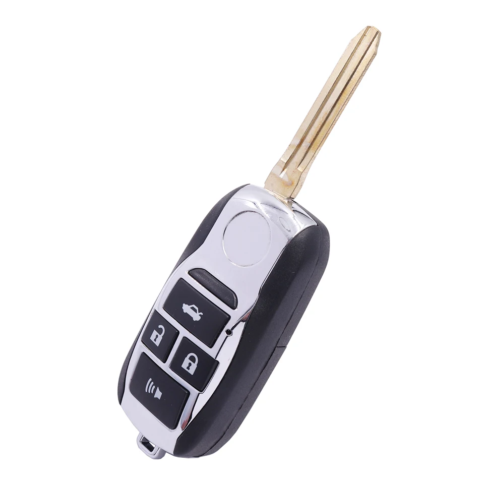 4 кнопки Складной флип ключ для автомобиля корпус чехол FOB Toyota Camry Avalon Corolla Matrix RAV4